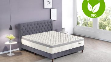 Le Matelas Organic 100% Naturel de Memorypur