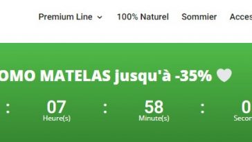 Code Promo Memorypur -35% sur le matelas