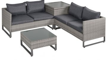 Salon de jardin 4 places en promo à – 30 % chez Maisons du Monde