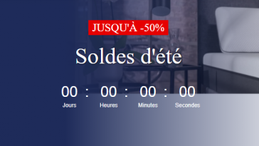 Dernier jour des soldes chez Emma Matelas