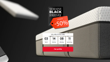 emma matelas black friday
