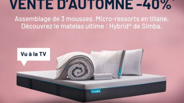 simba matelas 40%