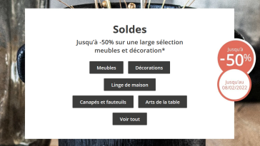 soldes maisons du monde hiver 2022